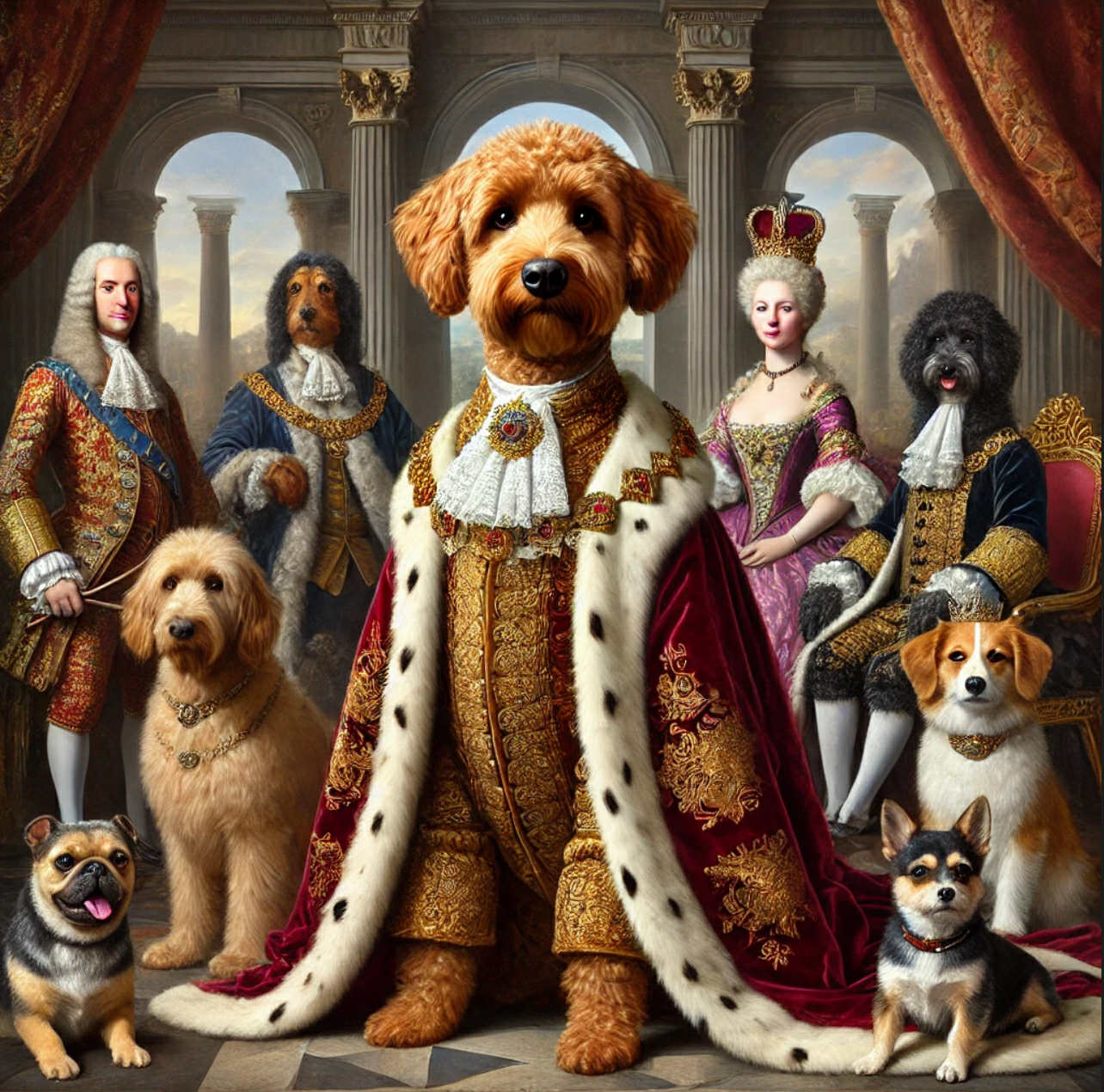 Digital Pet Portrait